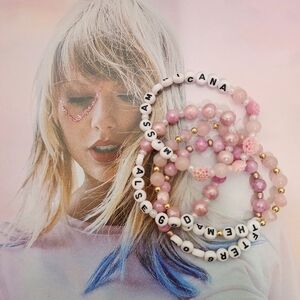 Taylor Swift Lover Inspired Friendship Bracelets Set Of 4